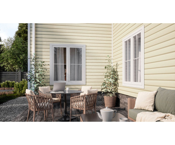 Сайдинг Технониколь ОПТИМА Корабельный брус Мимоза