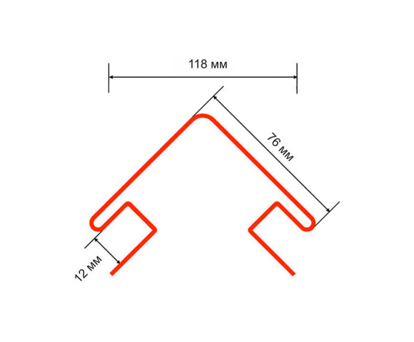 Угол наружный 75 Технониколь ОПТИМА