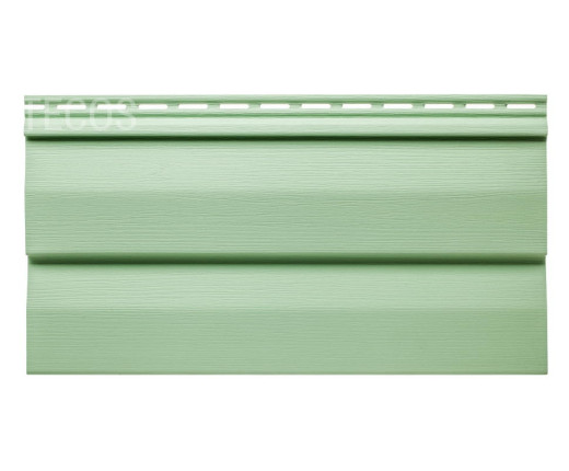 Сайдинг Tecos Ardennes корабельный брус Светло-салатовый