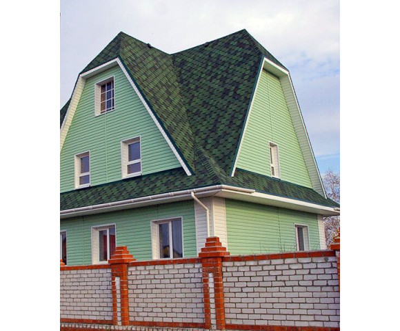 Сайдинг Tecos Ardennes корабельный брус Светло-салатовый