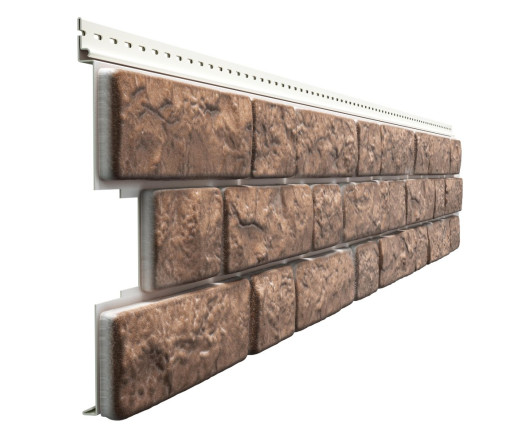 Виниловый сайдинг Docke Bergart кедровый орех