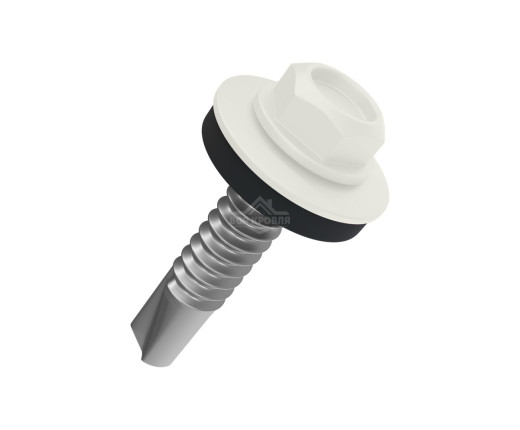 Саморез 4.8х35 мм Полиэстер RAL 9002