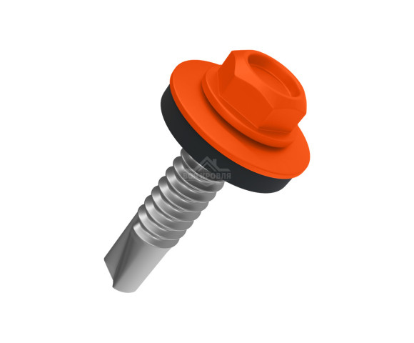 Саморез 4.8х35 мм Полиэстер RAL 2004