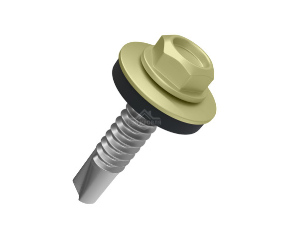 Саморез 4.8х35 мм Полиэстер RAL 1014