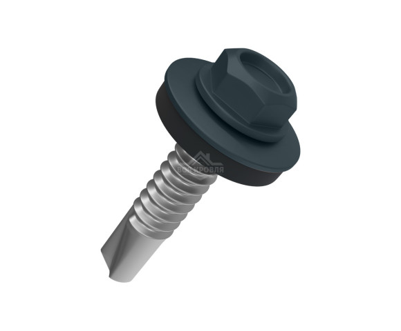 Саморез 4.8х35 мм Полиэстер RAL 7016