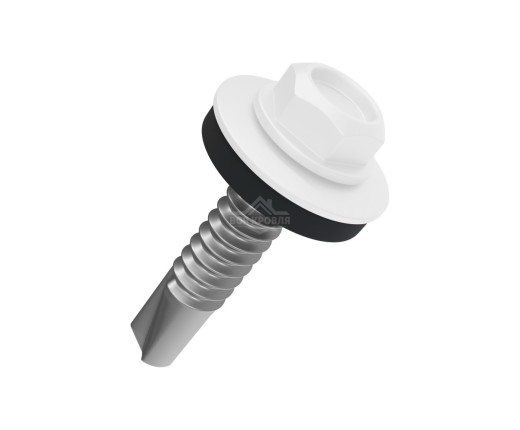 Саморез 4.8х35 мм Полиэстер RAL 9003