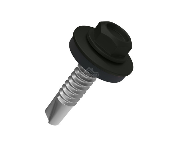 Саморез 4.8х35 мм Полиэстер RAL 9005