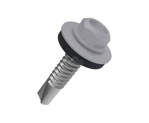 Саморез 4.8х35 мм Полиэстер RAL 7004