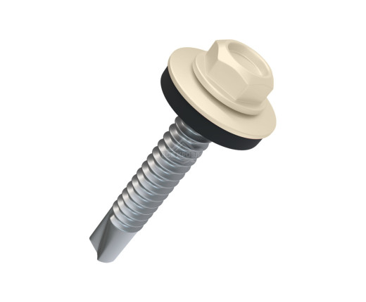 Саморез 4.8х50 мм Полиэстер RAL 1015