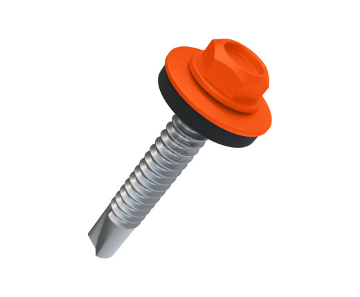 Саморез 4.8х50 мм Полиэстер RAL 2004