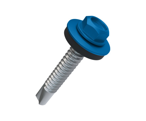 Саморез 4.8х50 мм Полиэстер RAL 5005