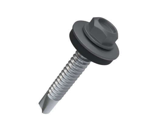 Саморез 4.8х50 мм Полиэстер RAL 7024