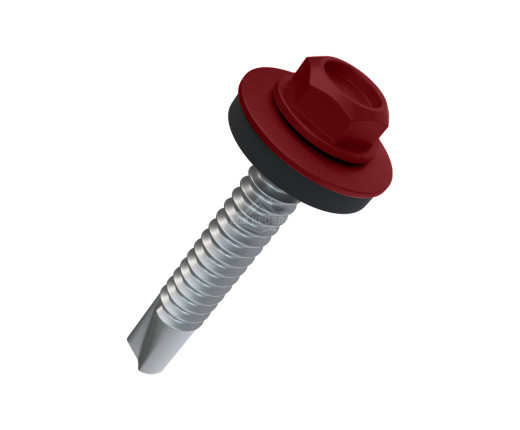 Саморез 4.8х50 мм Полиэстер RAL 3005