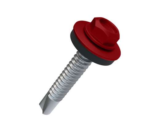 Саморез 4.8х50 мм Полиэстер RAL 3003