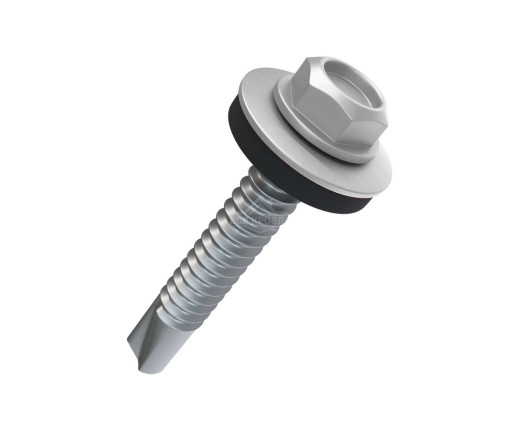 Саморез 4.8х50 мм Полиэстер RAL 9006