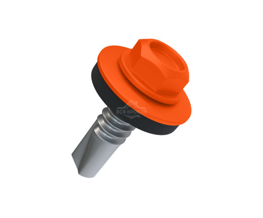 Саморез 5.5х19 мм Полиэстер RAL 2004