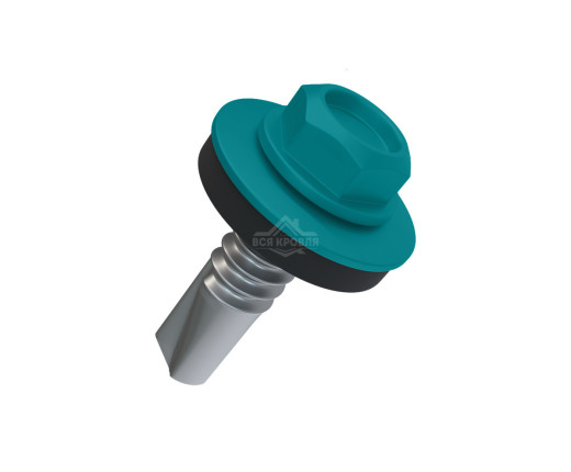 Саморез 5.5х19 мм Полиэстер RAL 5021