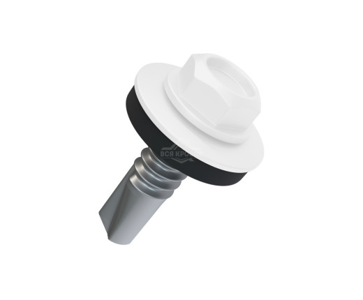 Саморез 5.5х19 мм Полиэстер RAL 9003