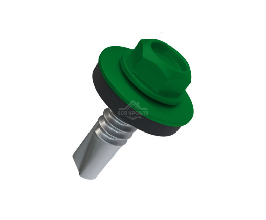 Саморез 5.5х19 мм Полиэстер RAL 6002