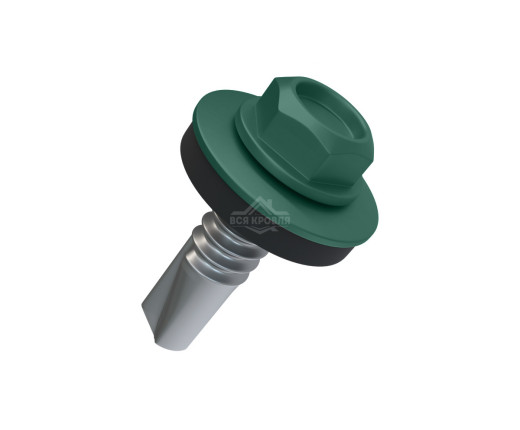 Саморез 5.5х19 мм Полиэстер RAL 6005