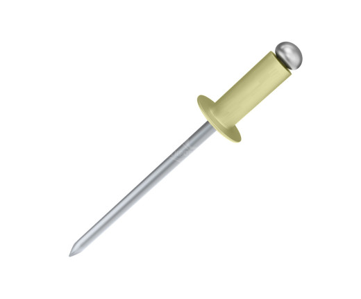 Заклепка 4.0х10 мм Полиэстер RAL 1014