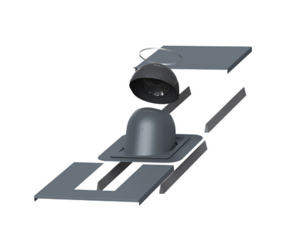 Проходной элемент Vilpe PIIPPU с окантовкой NO.1