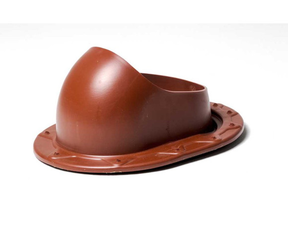 Проходной элемент Поливент для фальцевой кровли и битумной черепицы