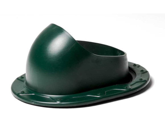 Проходной элемент Поливент для фальцевой кровли и битумной черепицы