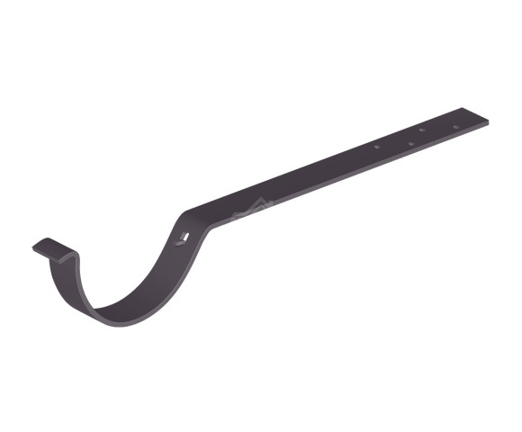 Крюк длинный прямой Полиэстер двусторонний RAL 8019