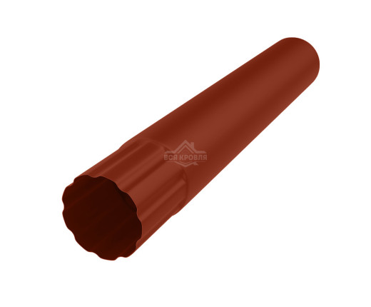 Труба водосточная Ø90 3 м Полиэстер двусторонний RAL 3009