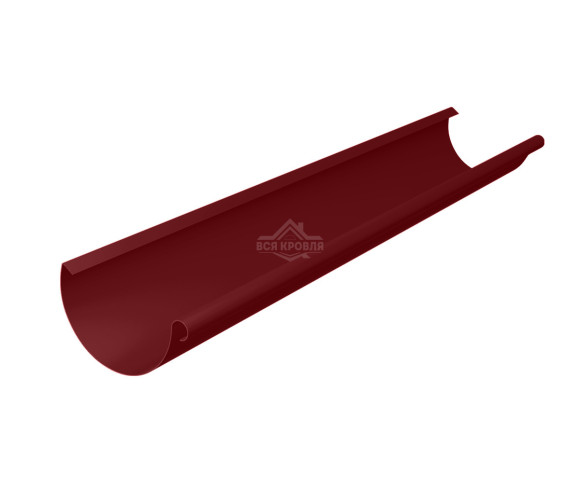 Желоб полукруглый Ø125 мм Полиэстер двусторонний RAL 3005
