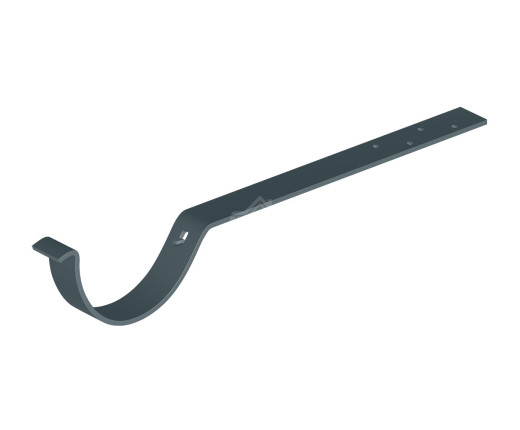 Крюк длинный прямой Полиэстер двусторонний RAL 7016