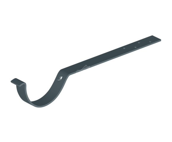 Крюк длинный прямой Полиэстер двусторонний RAL 7016