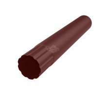 Труба водосточная Ø90 3 м Pural RAL 8017
