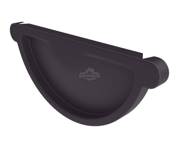 Заглушка торцевая Полиэстер двусторонний RAL 8019