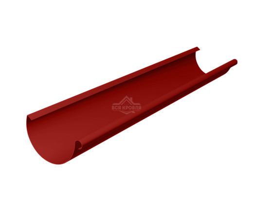 Желоб полукруглый Ø125 мм Полиэстер двусторонний RAL 3011