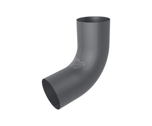 Колено Ø90 мм Полиэстер двусторонний RAL 7024