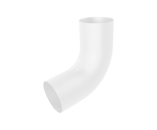 Колено Ø90 мм Полиэстер двусторонний RAL 9003
