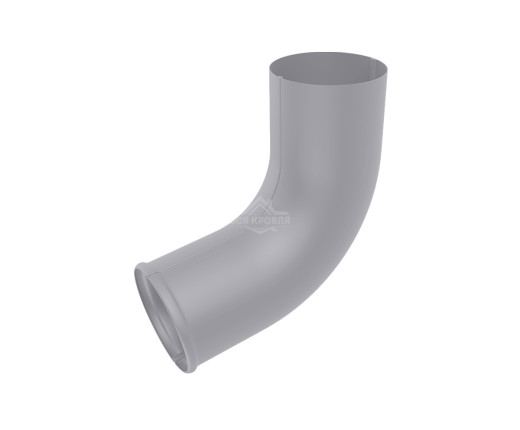 Колено стока Полиэстер двусторонний RAL 7004