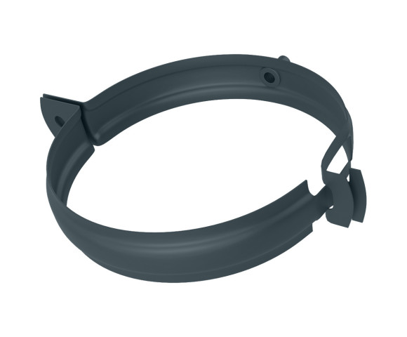 Кронштейн трубы Полиэстер двусторонний RAL 7016