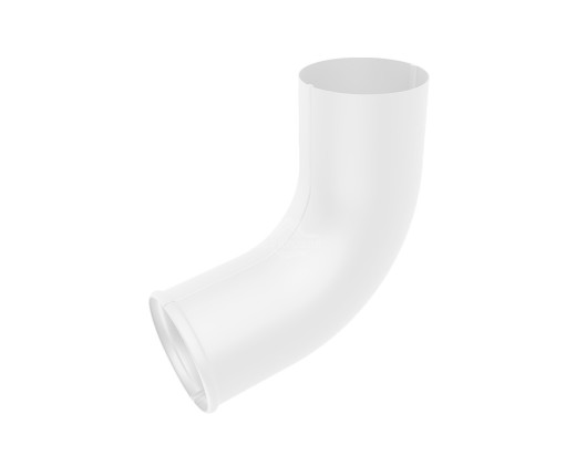 Колено стока Pural RAL 9003