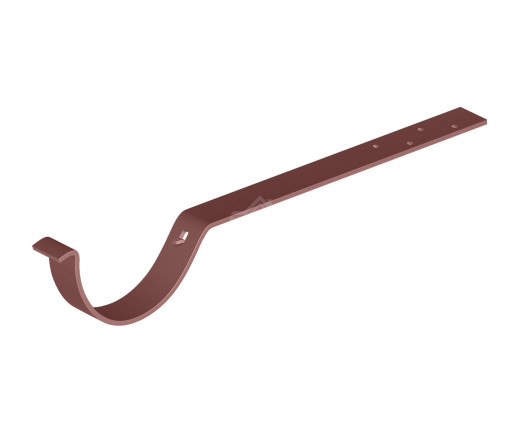 Крюк длинный прямой Полиэстер двусторонний RAL 8017