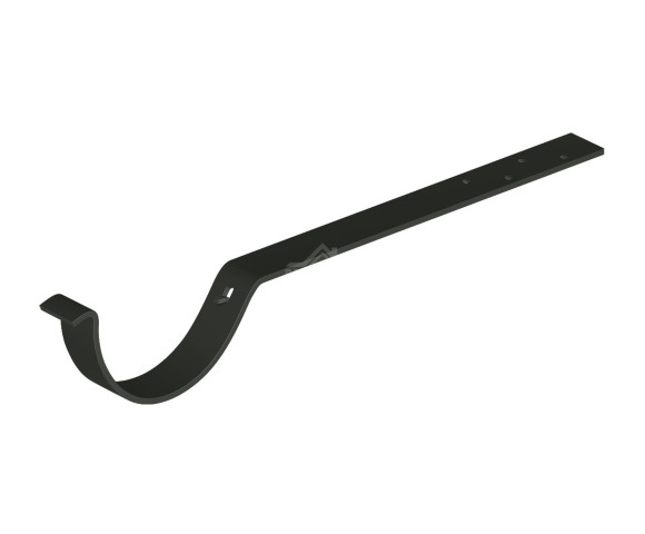 Крюк длинный прямой Полиэстер двусторонний RAL 9005