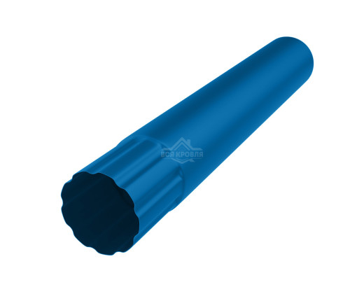 Труба водосточная Ø90 1 м Полиэстер двусторонний RAL 5005