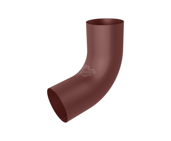 Колено Ø90 мм Полиэстер двусторонний RAL 8017