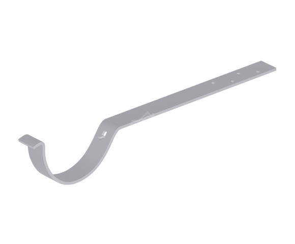 Крюк длинный прямой Полиэстер двусторонний RAL 7004