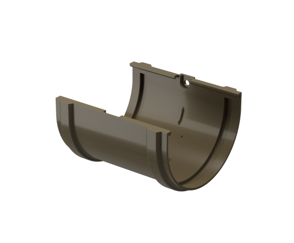 Соединитель желоба водостока Деке Премиум