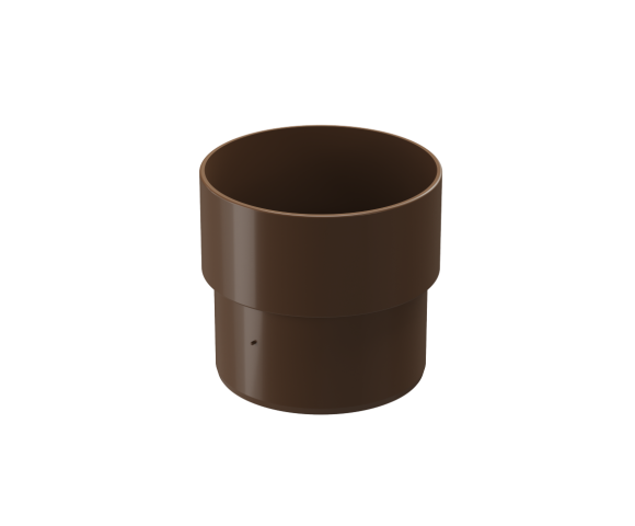 Соединитель (муфта) трубы водостока Деке Стандарт