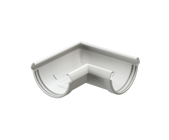 Угол желоба внешний/внутренний 90 гр. водостока Деке Люкс