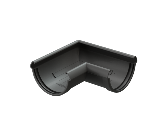 Угол желоба внешний/внутренний 90 гр. водостока Деке Люкс